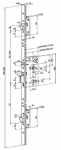 samozamykací vícebodový zámek  EL 166